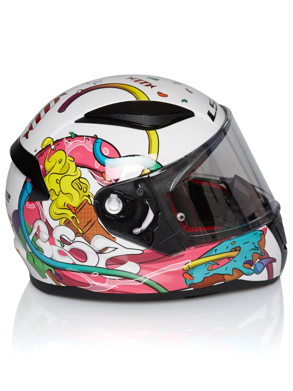 White / Pink Helmet Size S U324106