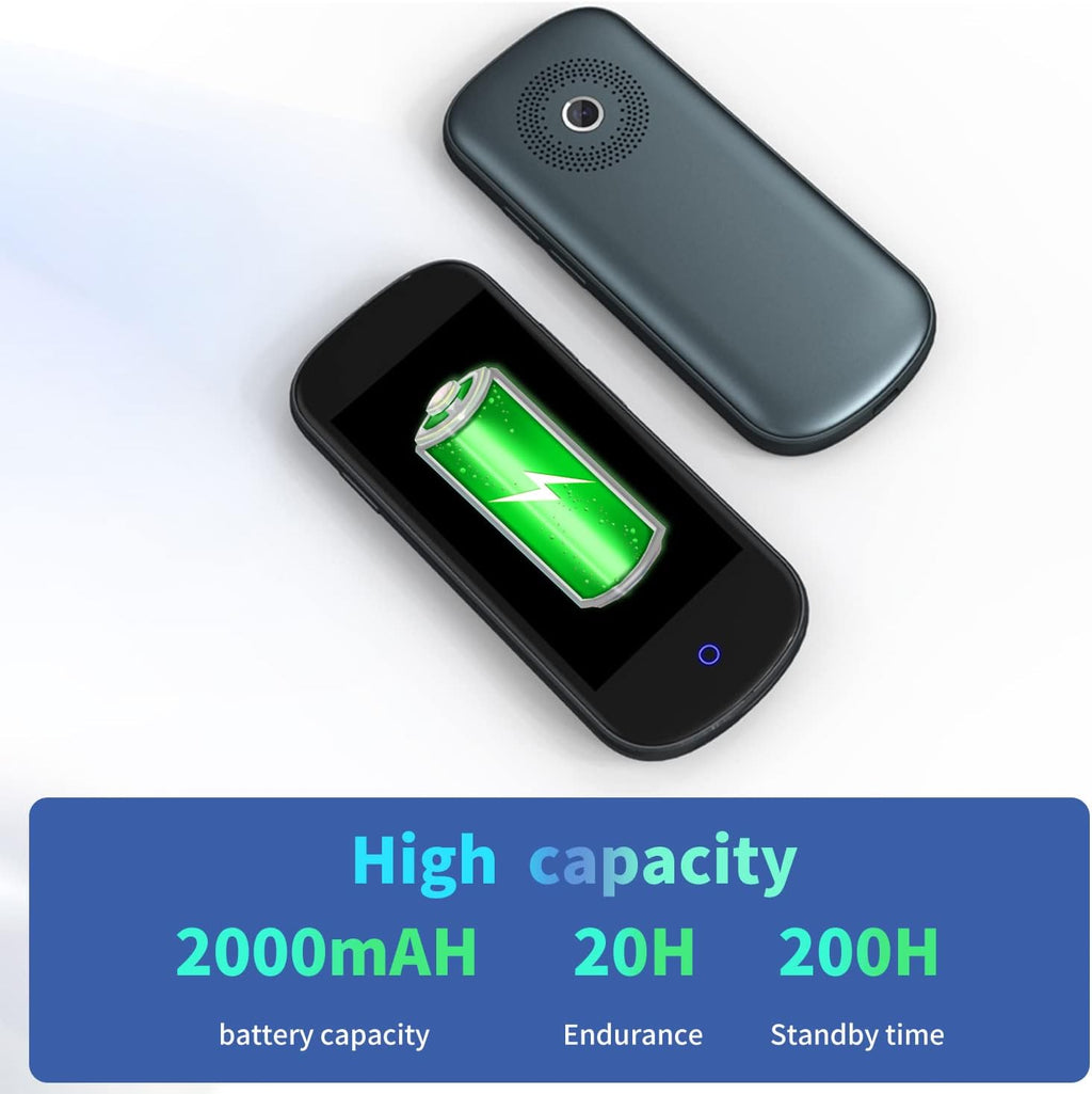 Portable Language Translator Device 128 Language with 4.0" HD Touch Screen U1709