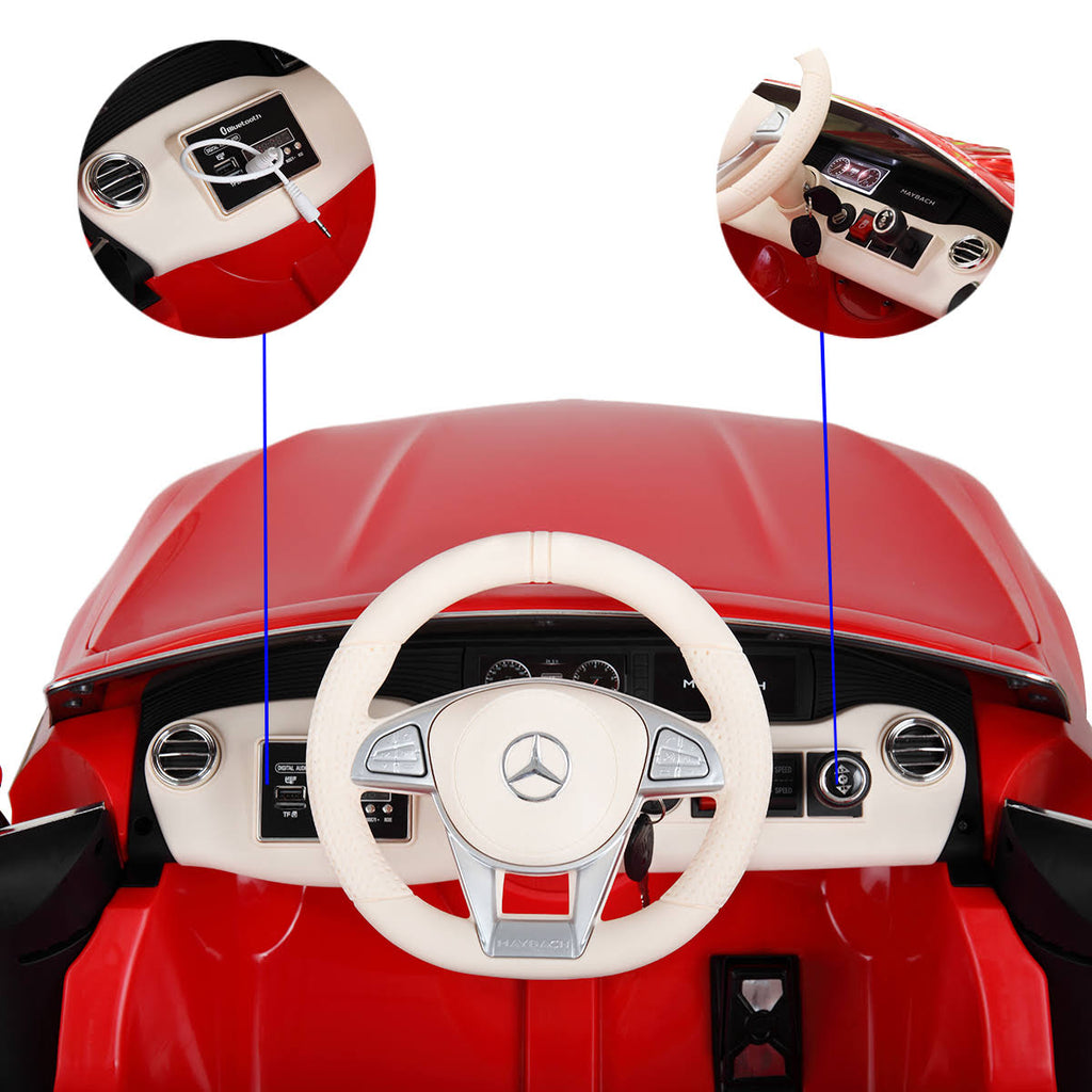12V Red Licensed Kids Ride on Electric Car with Remote Control V172518