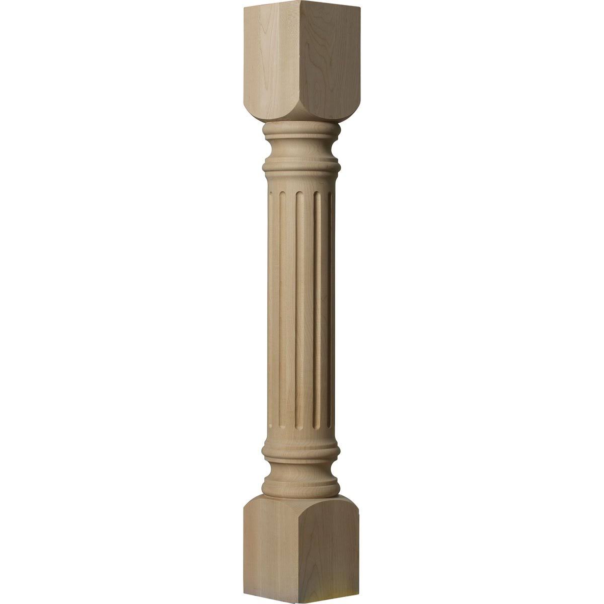 Cherry Fluted Cabinet Column O2147