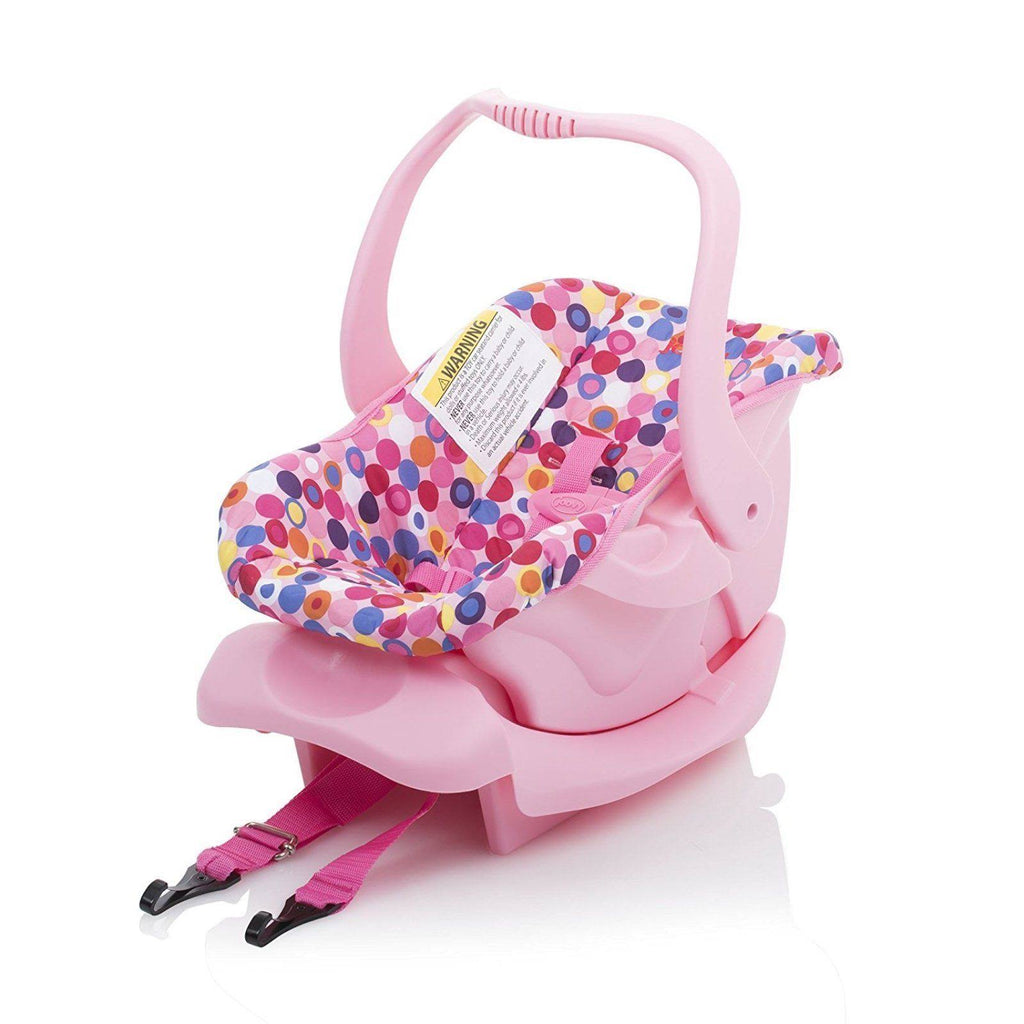 Pink Dot Doll Toy Car Seat R91174