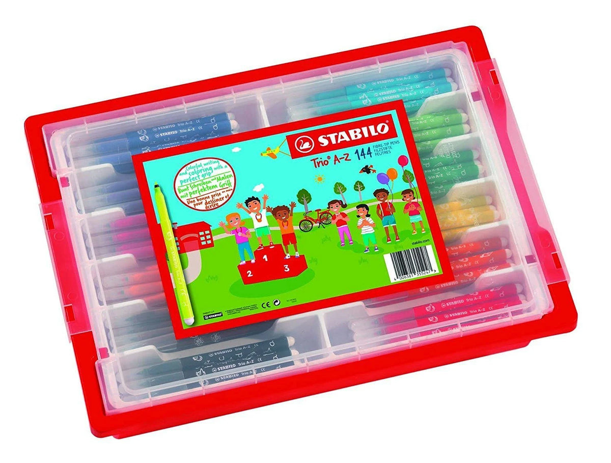 144 Medium Point Pens Assorted Colours G28229