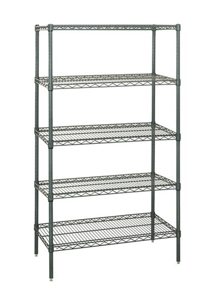 18 x 72 in. Light Green Wire Shelf C160