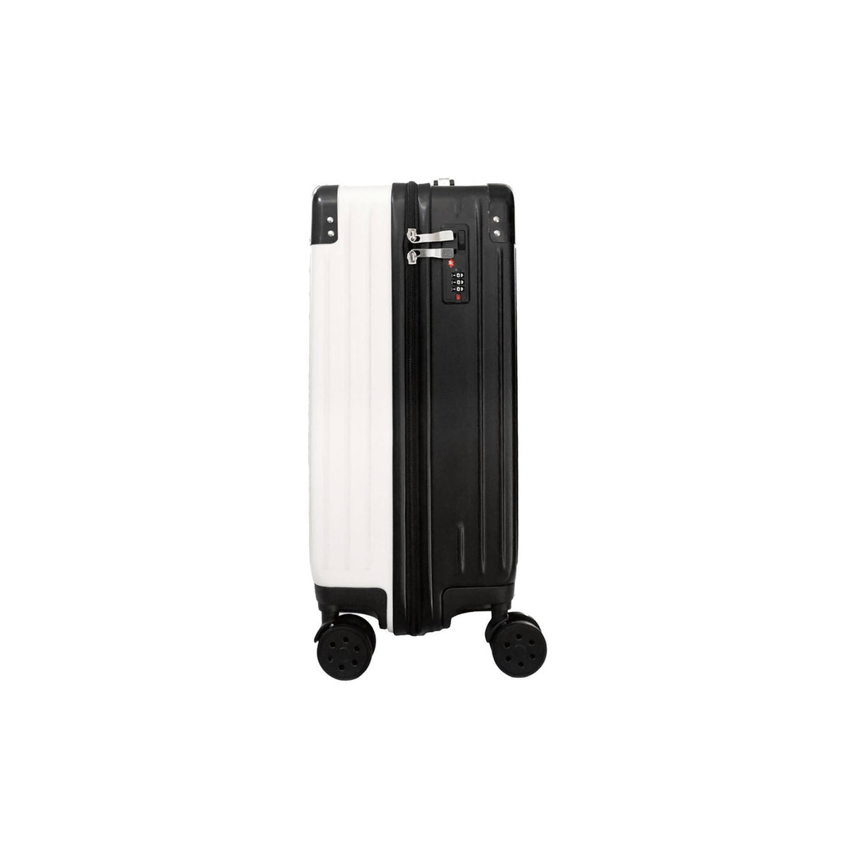 White 21 in. Carry-On Suitcase O66472