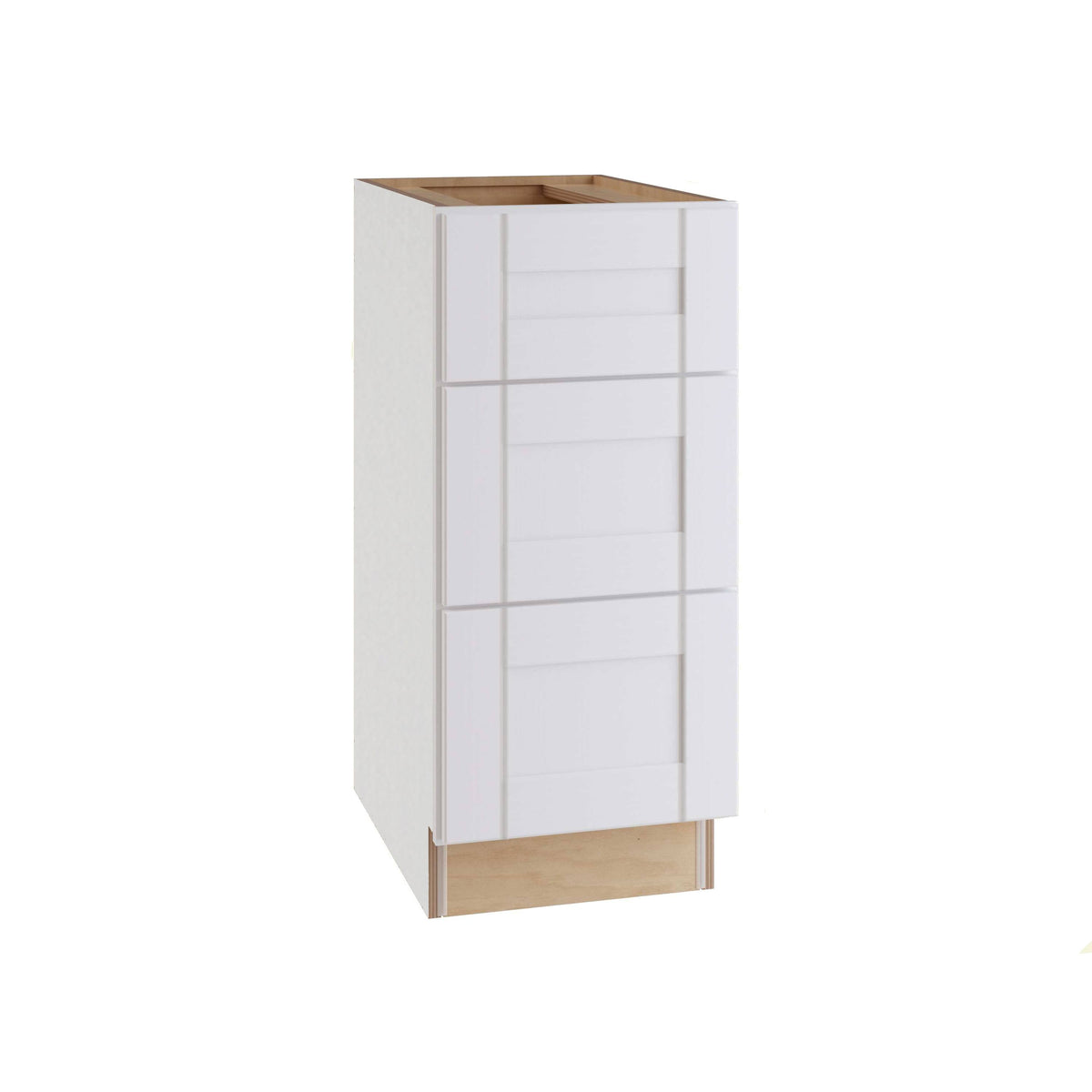 Vesper White Shaker Assembled Plywood Base Drawer Kitchen Cabinet Q580