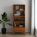 Teak Brown Standard Bookcase L709231
