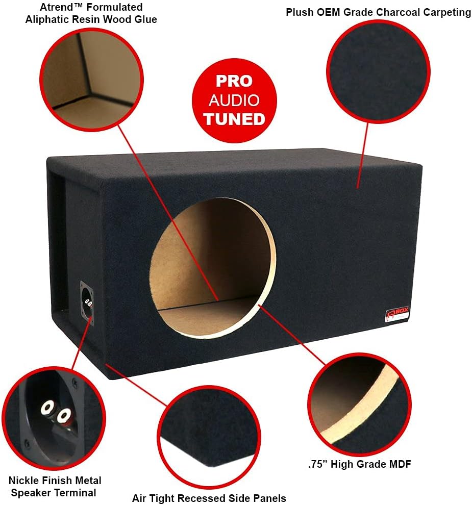 12" Single Vented Subwoofer Enclosure A646