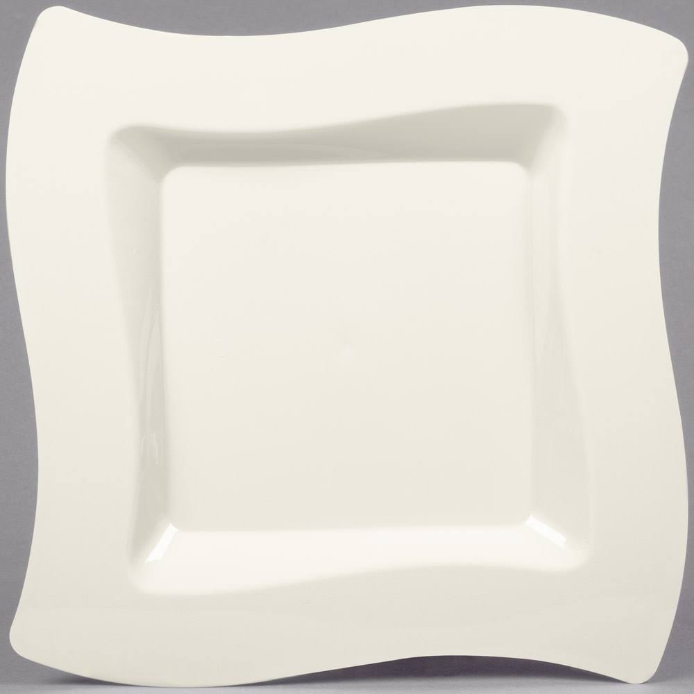 9.5x22 Dinner Plate, Bone, Case/120 E7616