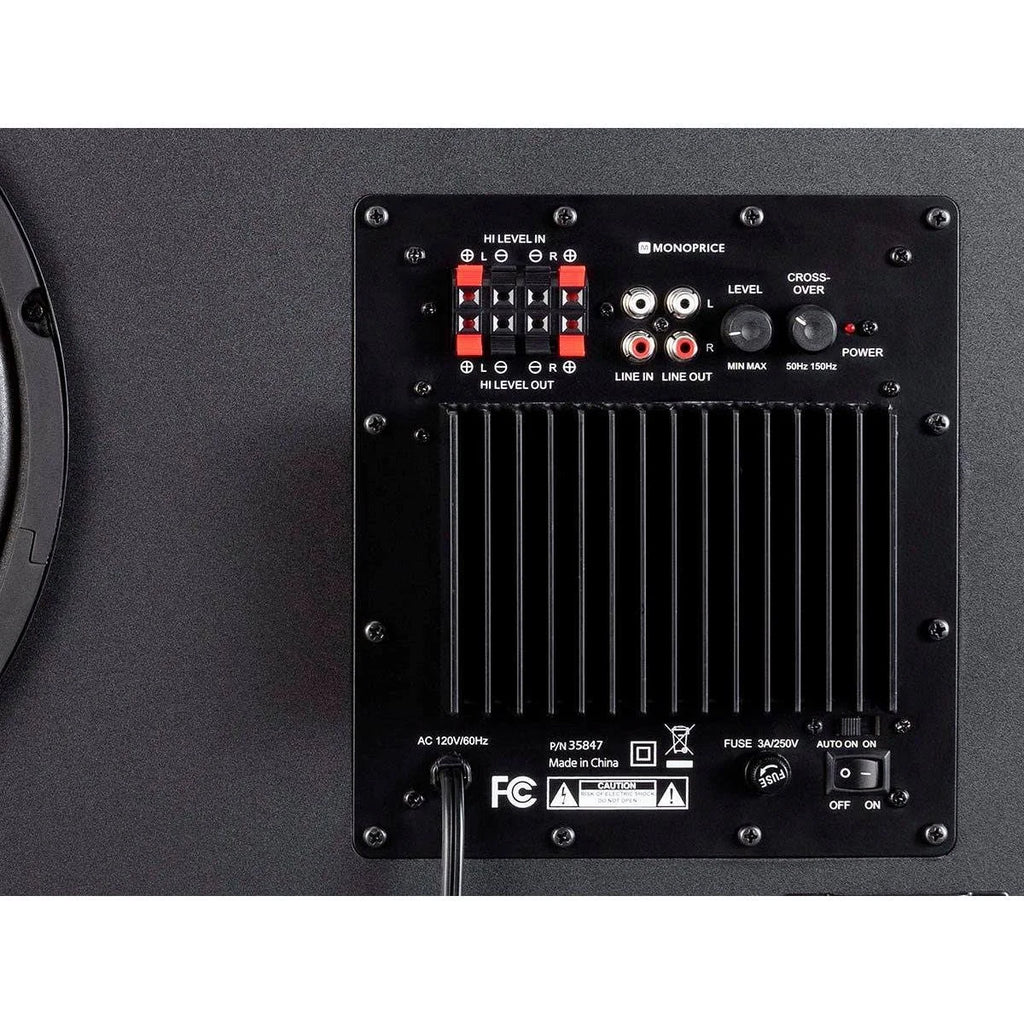 Powered Slim Subwoofer 12 inch Black 150 Watts B545667