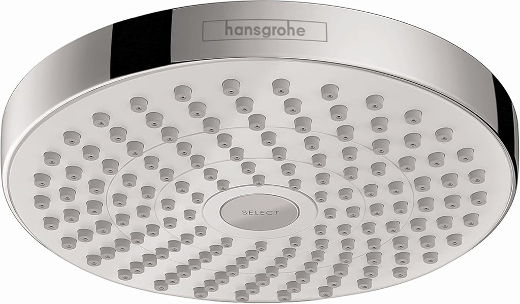 Brushed Black Chrome 7-inch 2-Spray Showerhead G9875