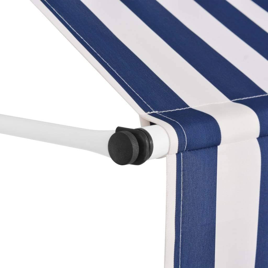 Cream Manual Retractable Awning 118.1x22 Q847