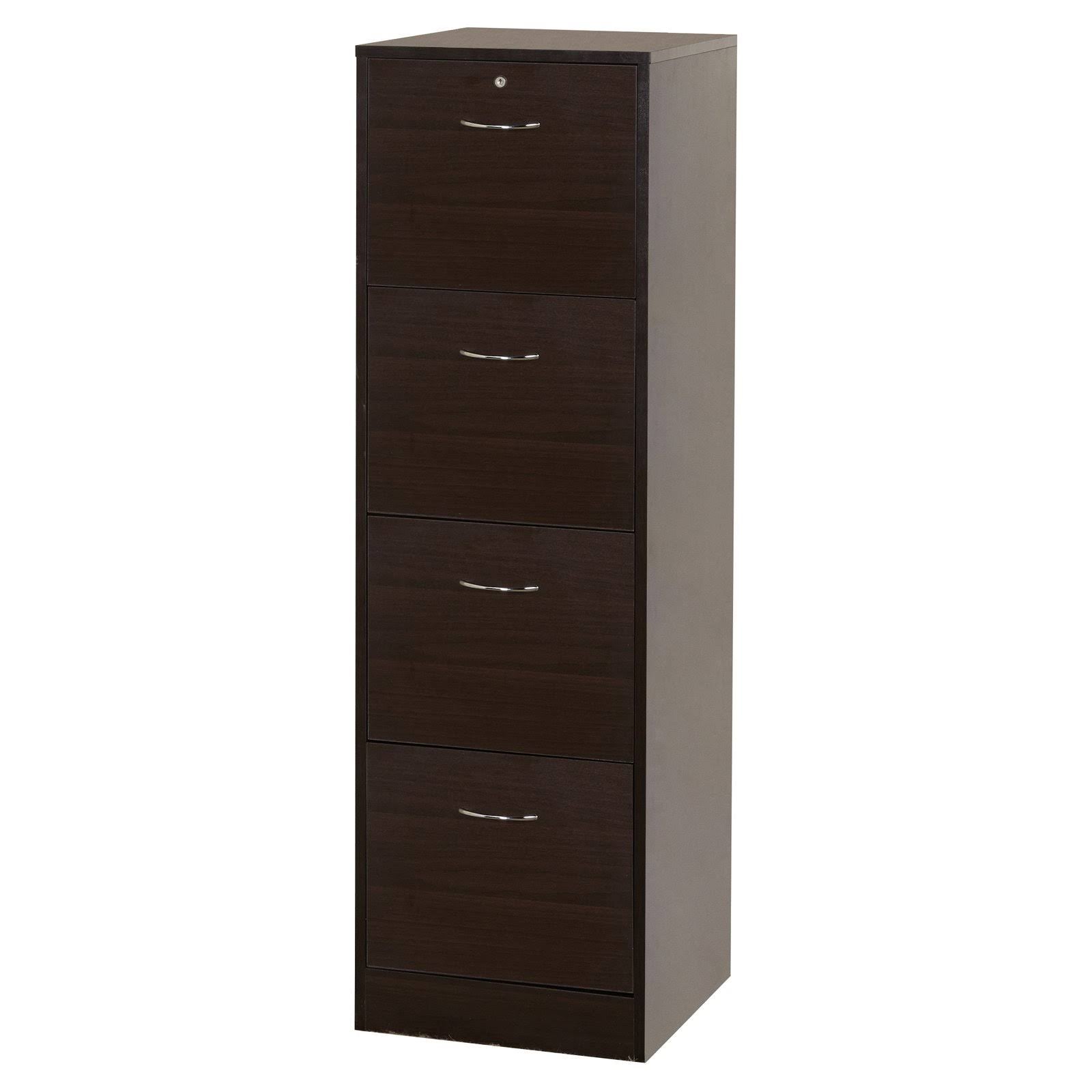 2 Drawer Espresso Filing Cabinet Z5303