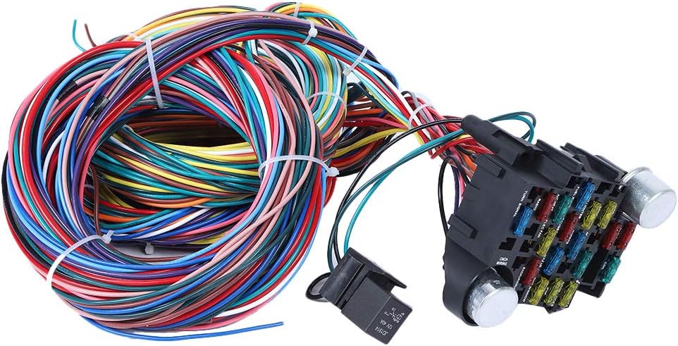 12V 21 Circuit Wiring Harness Kit Universal G2891