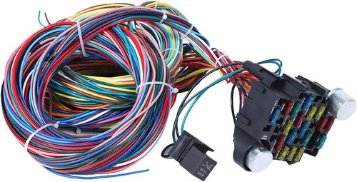 12V 21 Circuit Wiring Harness Kit Universal G2891