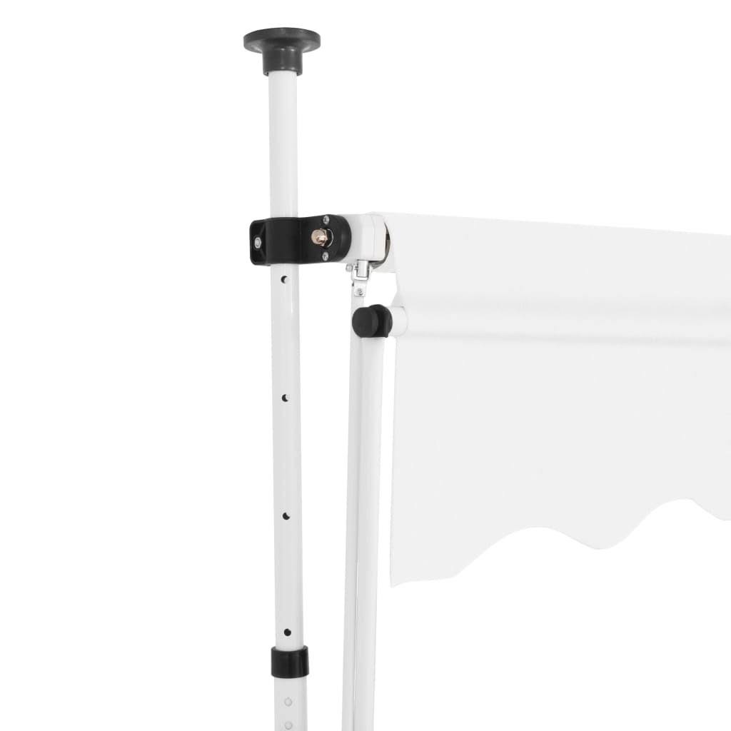 Cream Manual Retractable Awning 118.1x22 Q847