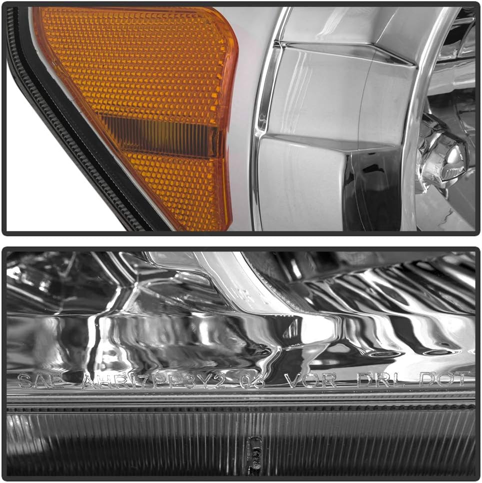 2007-2013 Toyota Tundra 2008-2017 Sequoia Headlights Driver + Passenger Side W43225