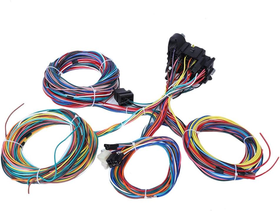 12V 21 Circuit Wiring Harness Kit Universal G2891