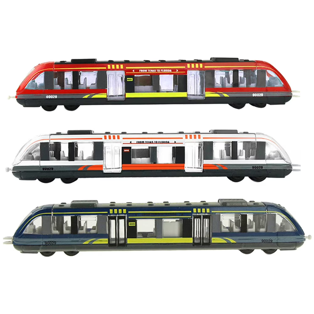 3pcs Simulation Electric Train Toy H8562