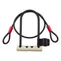 U-Lock with Cable and 2 Keys Y7487