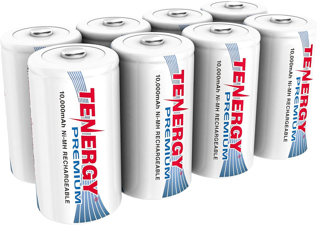 48 Pack D Size 10,000mAh NiMH Rechargeable Battery D3388