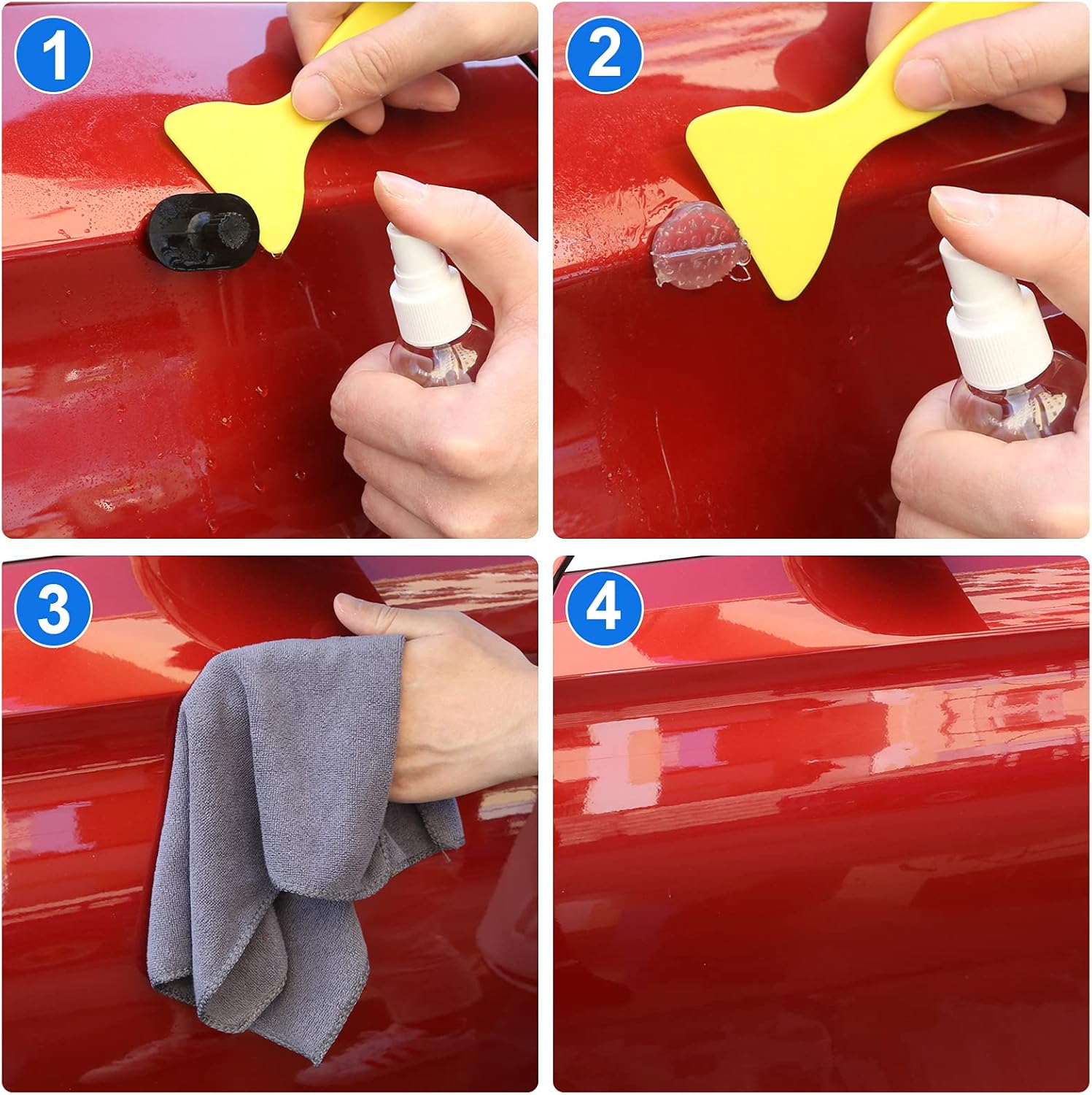 PDR Tools Car Paintless Dent Repair Remover Tool Kit Pack of 2 E5066