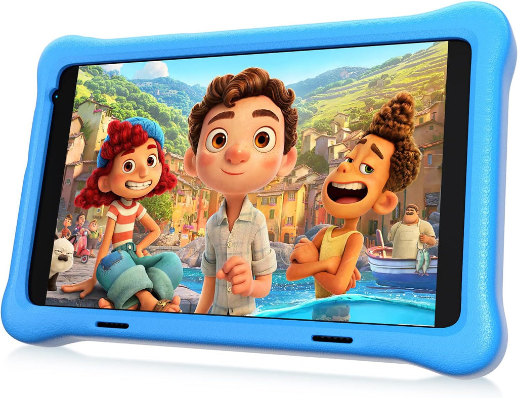 8 inch Kids Tablet with Blue Kid-Proof Case C4292