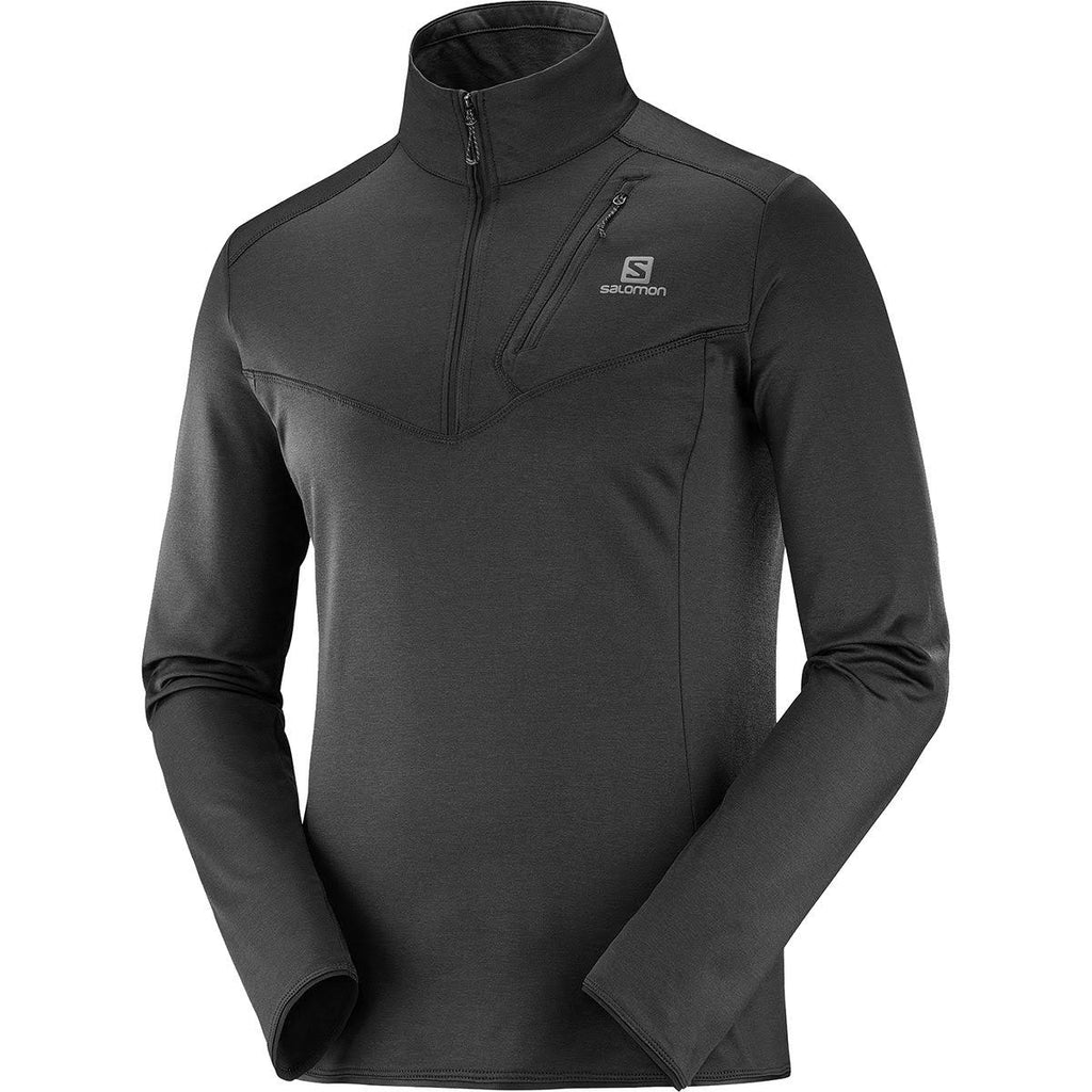 Black XL Half Zip X449