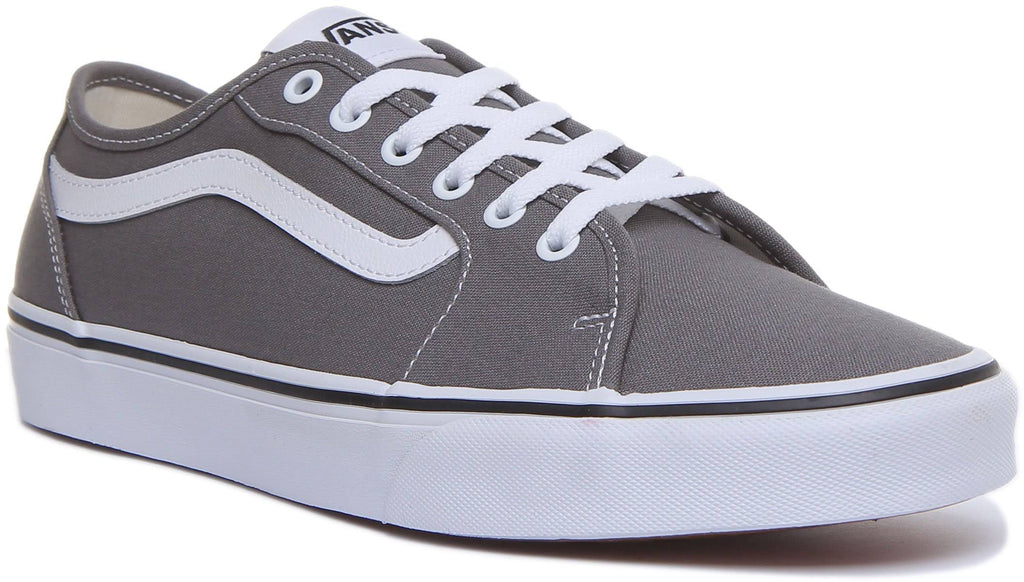 Grey Canvas Trainers L6530