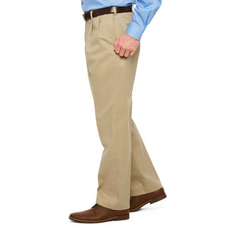 Men's Pleated Stretch Chino N8589