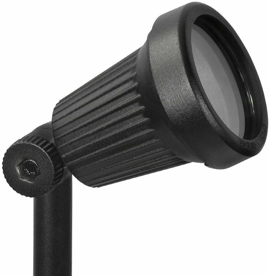 Black 6 Pack Low Voltage Cast Aluminum Spotlight H168