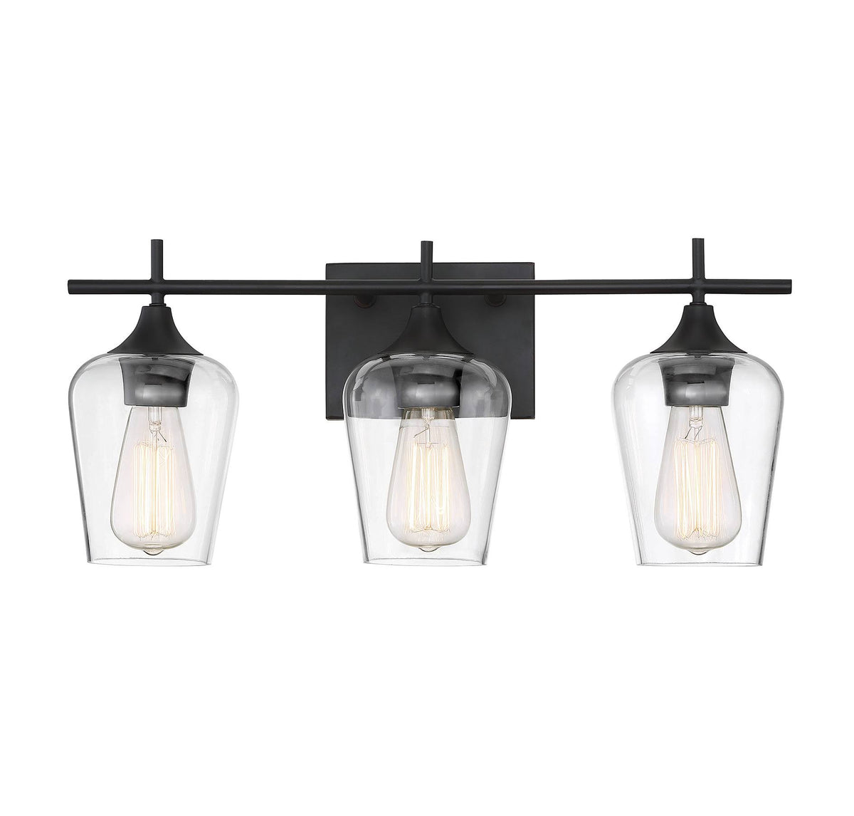 English Bronze 3 Light Bath Bar D561159