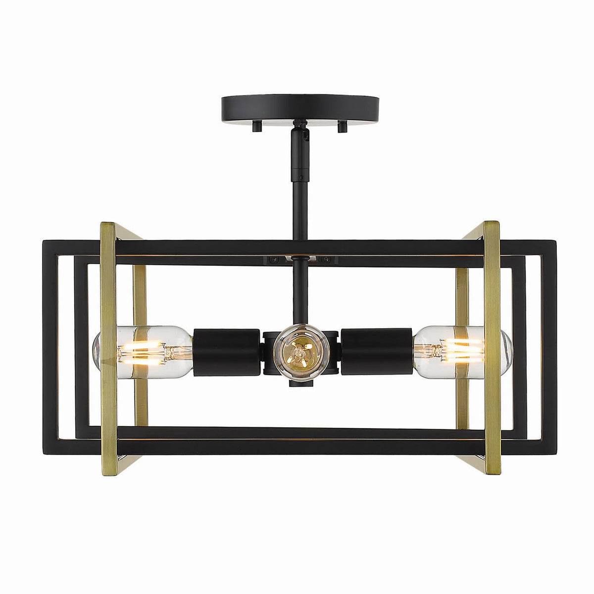 Semi Flush Black L93671