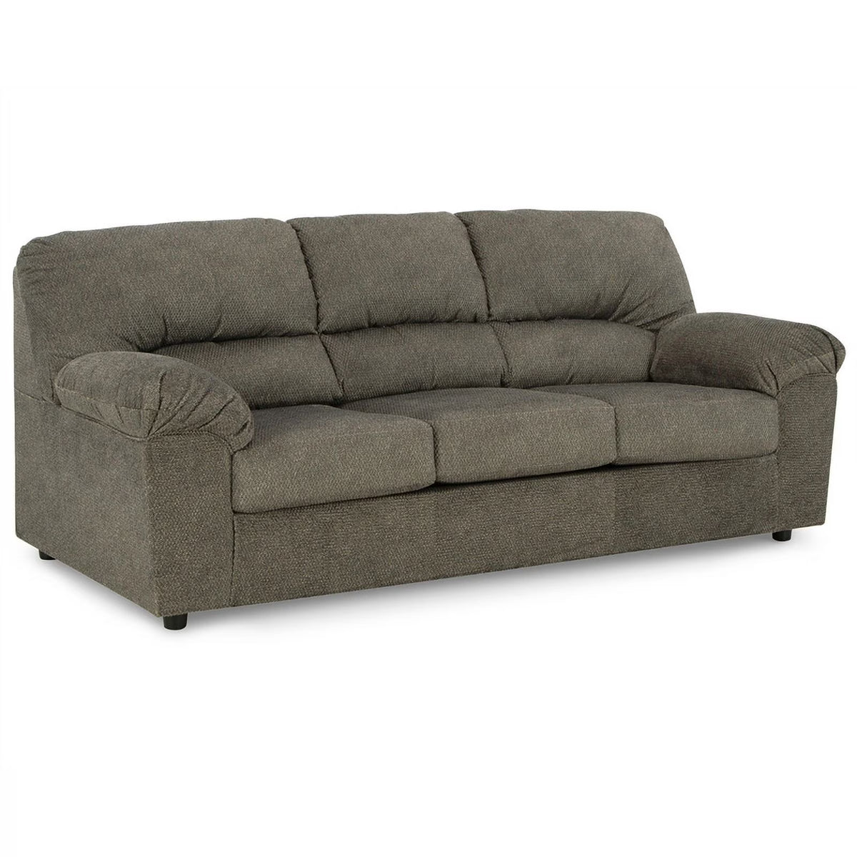 Gray Fabric & Solid Wood Sofa H502248