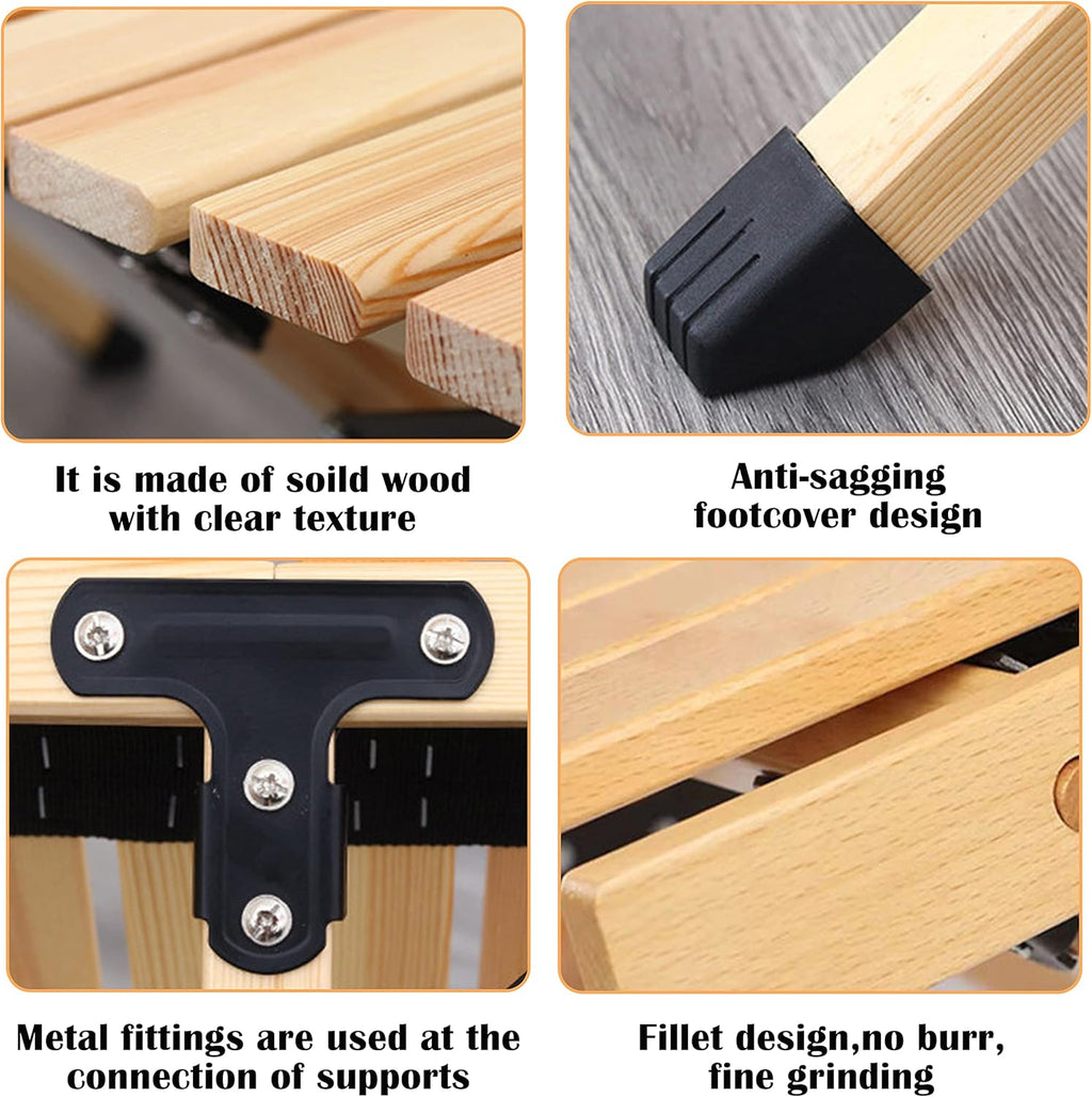Portable Folding Wooden Picnic Table with Carry Bag A6342