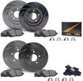 Max Brakes Elite XDS Rotors with Carbon Ceramic Pads K74992