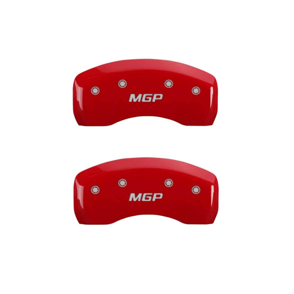 Red Brake Caliper Covers Front & Rear Set X8995