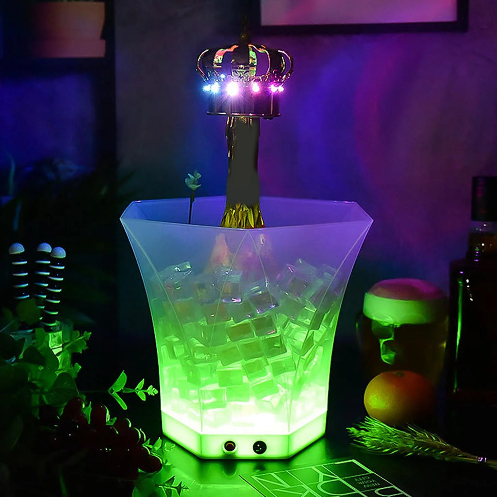 LED Ice Bucket 5L 7 Color Changing P859