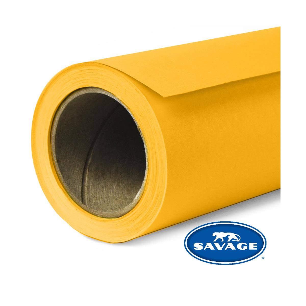 Deep Yellow Seamless Background Paper 107 in x 150 ft P35841