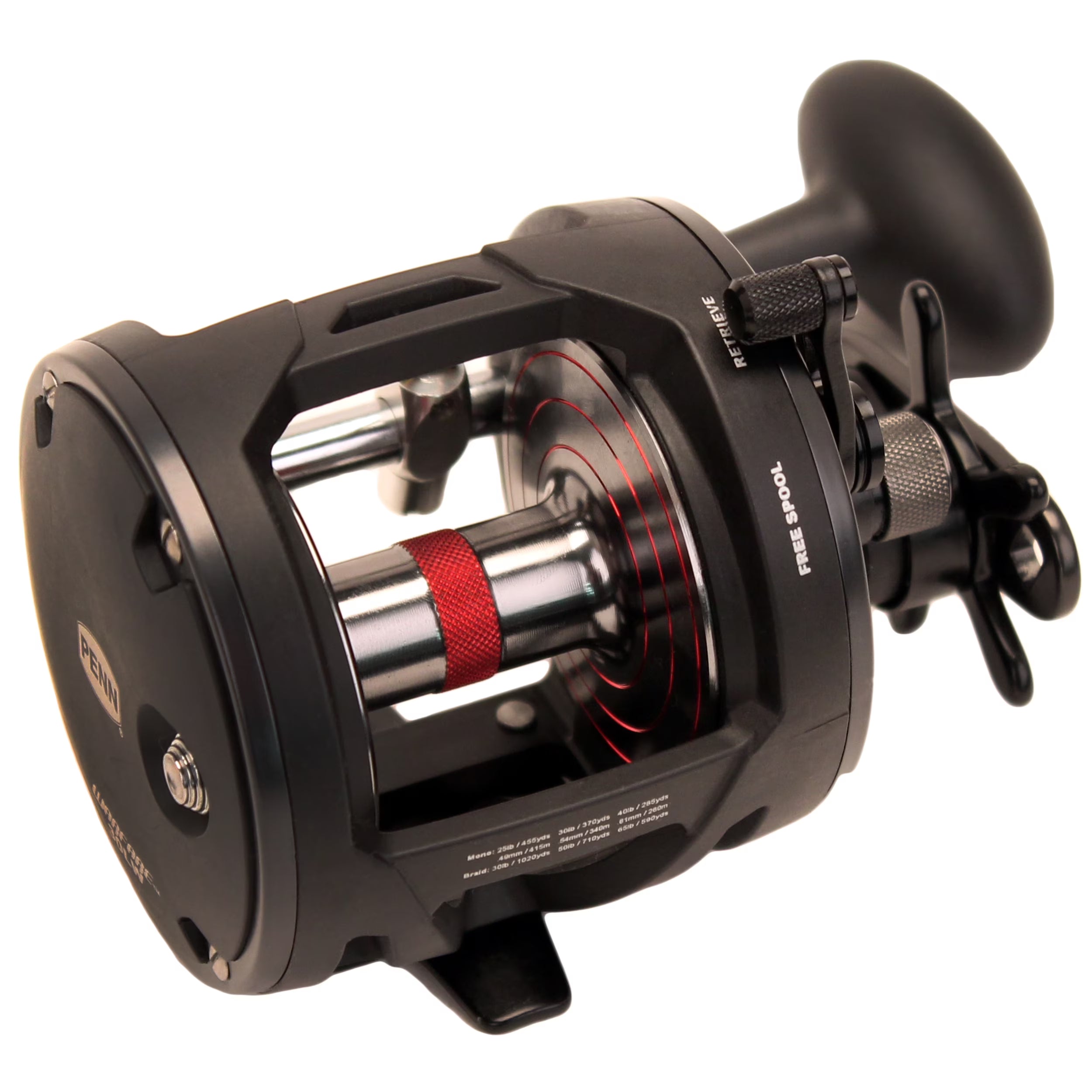 PENN Warfare Level Wind Conventional Fishing Reel, Size 30 T261