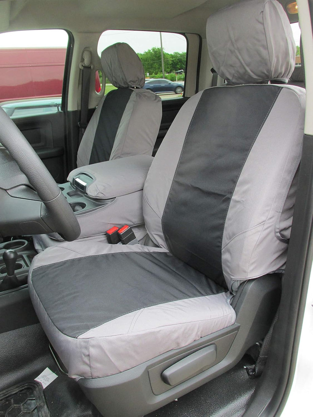 Camo Seat Covers for Dodge Ram Crew Cab Front and Back Seat V354857