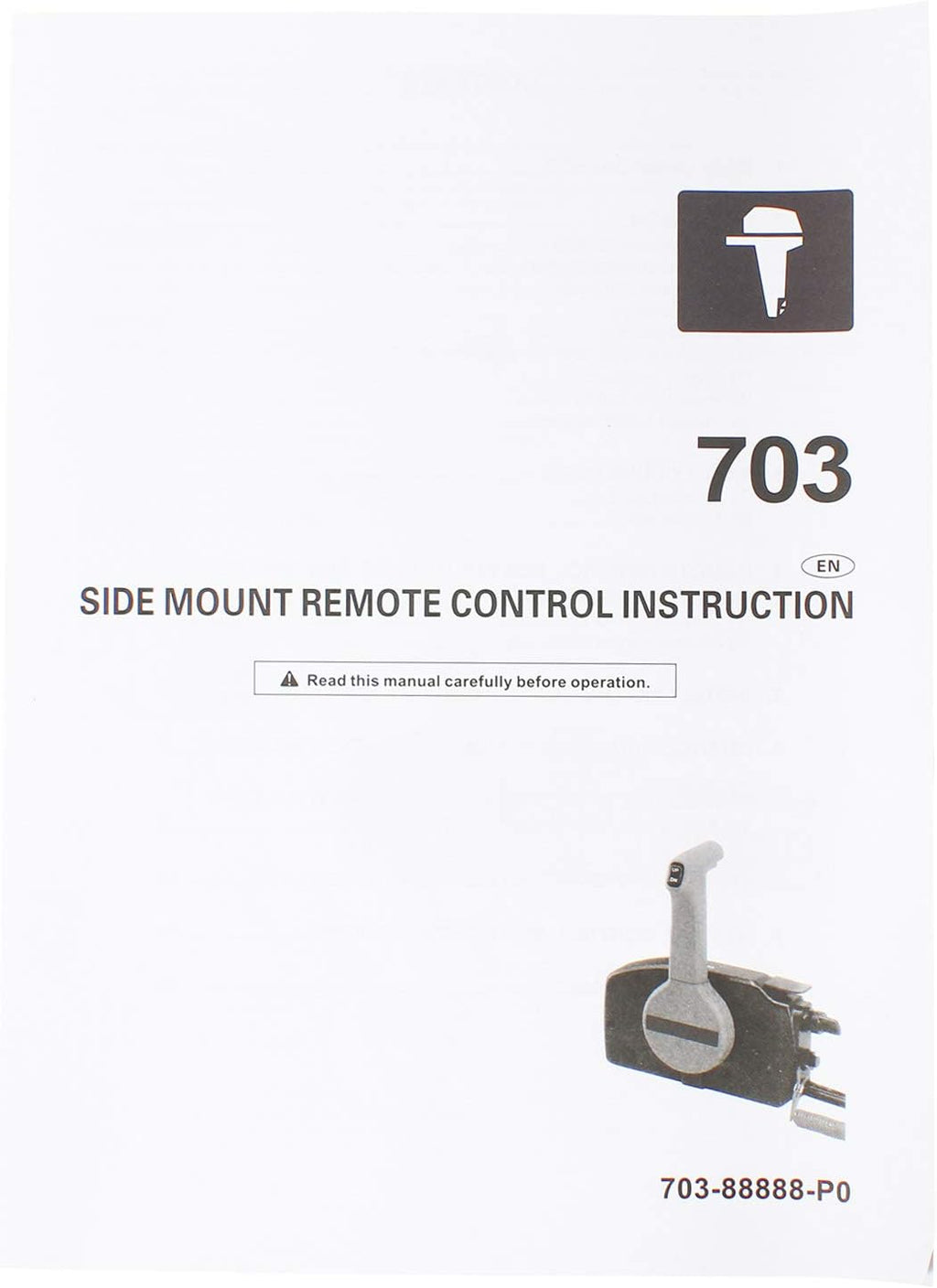 Side Mount Remote Control Box with 10 pins Wire Harness and Cable 16FT E351592