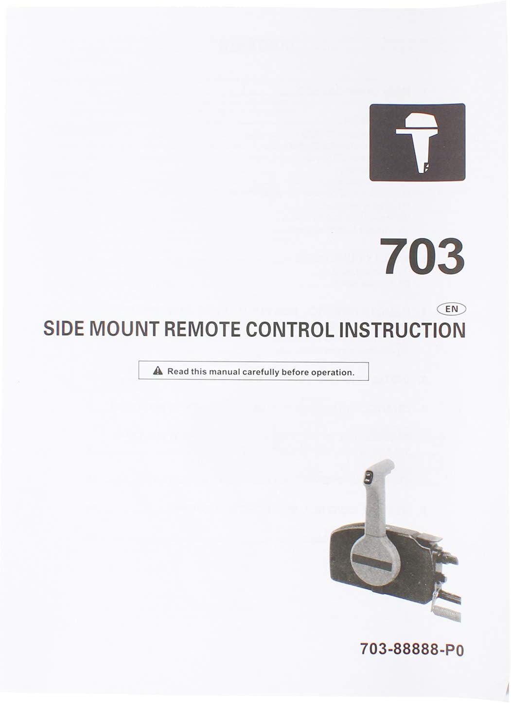 Side Mount Remote Control Box with 10 pins Wire Harness and Cable 16FT E351592
