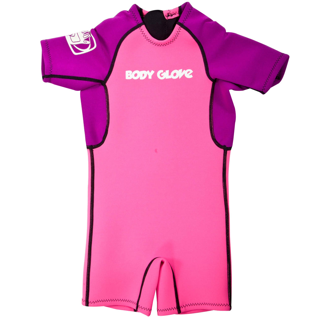 Violet Pink 2mm Neoprene Kids Spring Suit R258