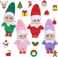 Naughty Elf Felt Doll 4 PCS Toddler Elf Kids Toys Q5915
