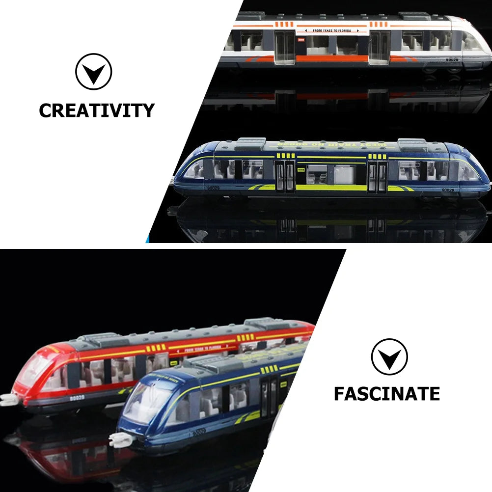 3pcs Simulation Electric Train Toy H8562