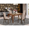 5-Piece Rectangular Dinette Set with 4 Parson Dining Chairs K41810